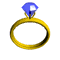 Gif animé bijoux bague